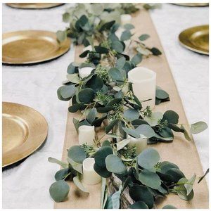 4 Pack Eucalyptus Garland Greenery Vines Strands Wedding Centerpiece Decor 26 to